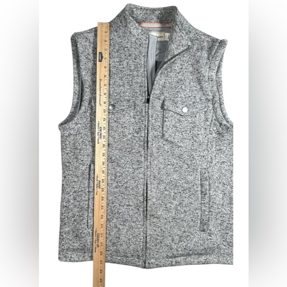 THE NORMAL BRAND MEN'S LINCOLN GRAY VEST, Size L - Picture 10 of 11